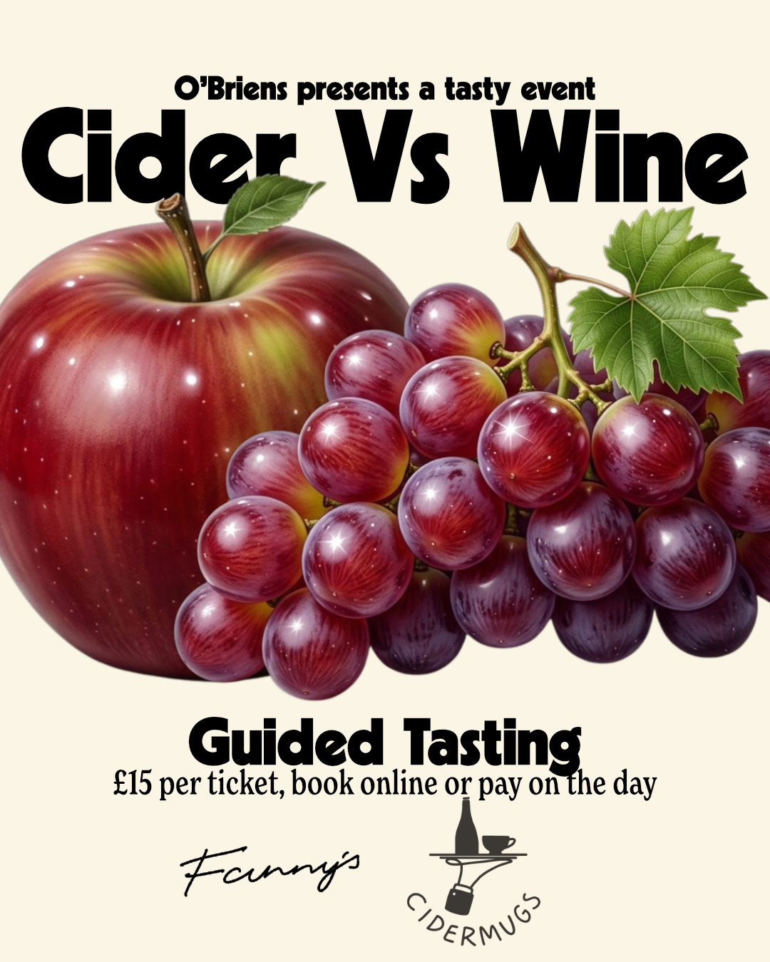 Cider Vs Wine Tasting